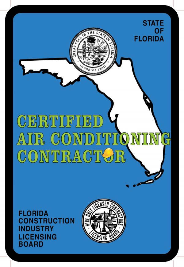 Certified Air Conditioning Contractor Florida