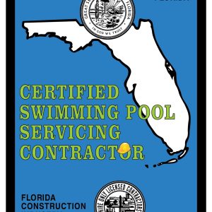 Certified Swimming Pool Servicing Contractor Florida