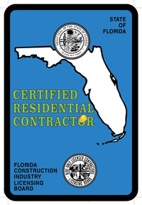 certified residential contractor decals
